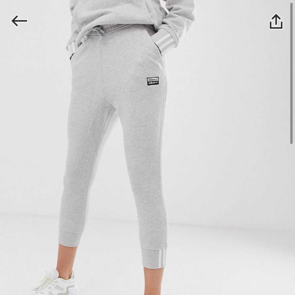 Adidas RYV cuffed sweat pant jogger